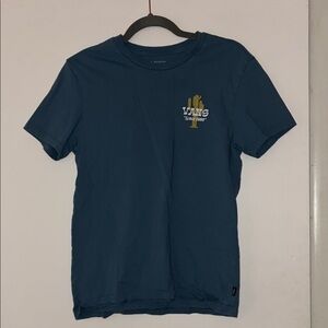 Vans Blue and Yellow Graphic Tee